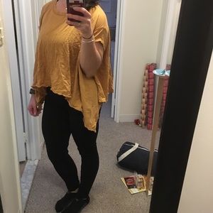 Free people baggy shirt size small!